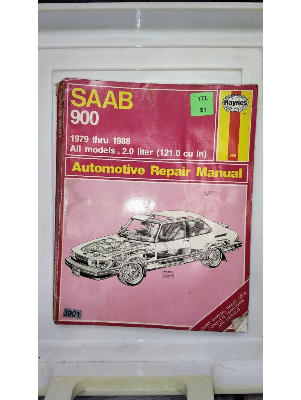 Haynes 1979-1988 Saab 900 Automotive Repair Manual 2.0 Liter Engine